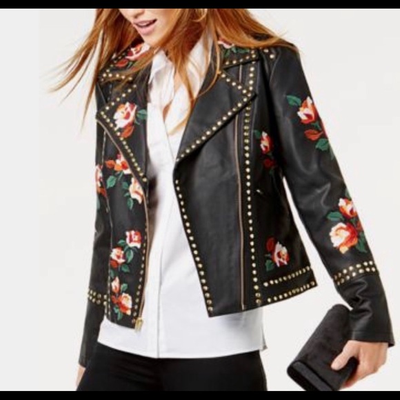 INC International Concepts Jackets & Blazers - INC vegan leather jacket